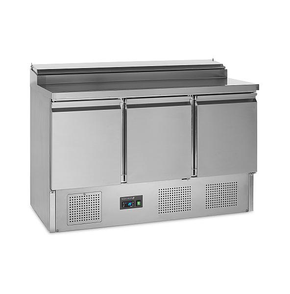 Comptoir de préparation de sandwich gn1/1 saladette premium inox 304 - SS1435_0