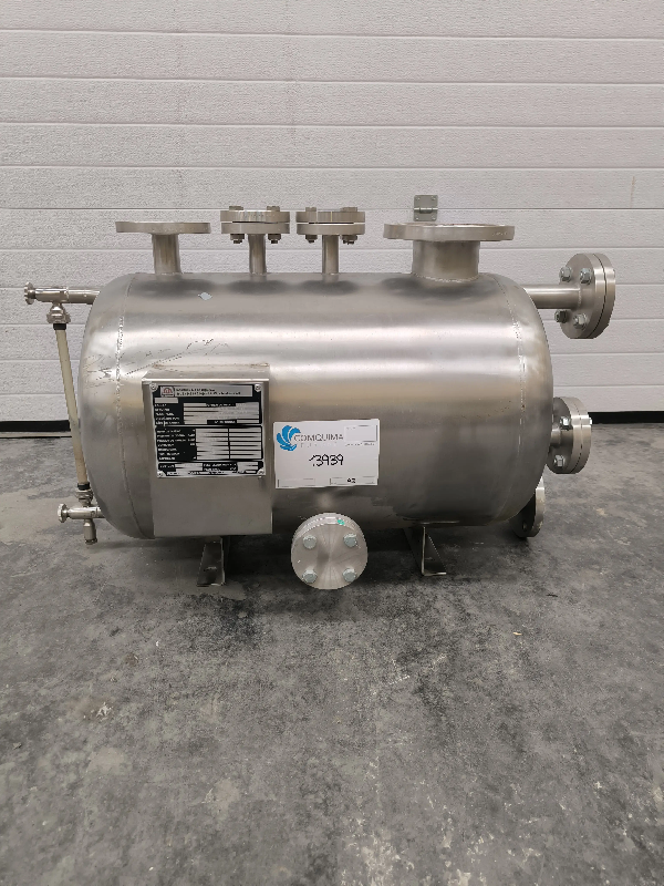 Cuve horizontale en acier inoxydable 125 litres - référence                        :                         c13939_0