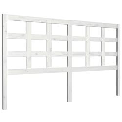 Décoshop26 - Tête de lit accessoire couchage chambre à coucher meuble 165,5 x 4 x 100 cm bois de pin blanc TDL0203804 - blanc 3000709088009_0