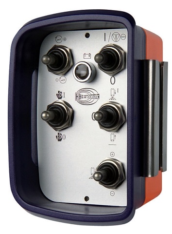 Émetteur Patrol D - Compact, IP65, boutons poussoirs et levier, autonomie 20h, options avancées_0