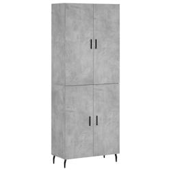 Helloshop26 - Buffet bahut commode armoire meuble de rangement organisateur cuisine salle de séjour salon haut 69,5 x 34 x 180 cm 02_0034654 - 300021_0