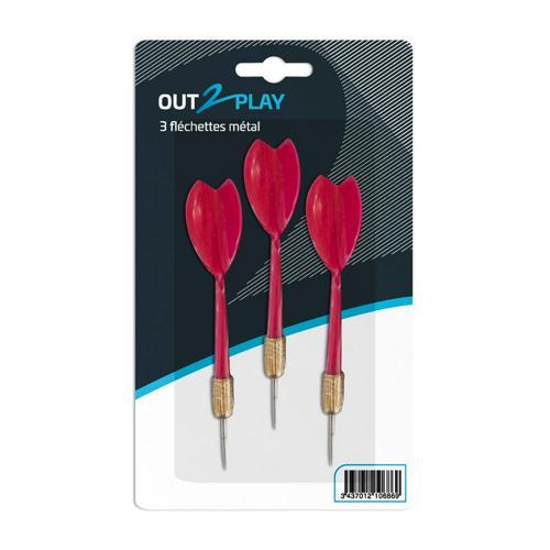 3 FLECHETTES POINTES PLASTIQUE S500 - Decathlon