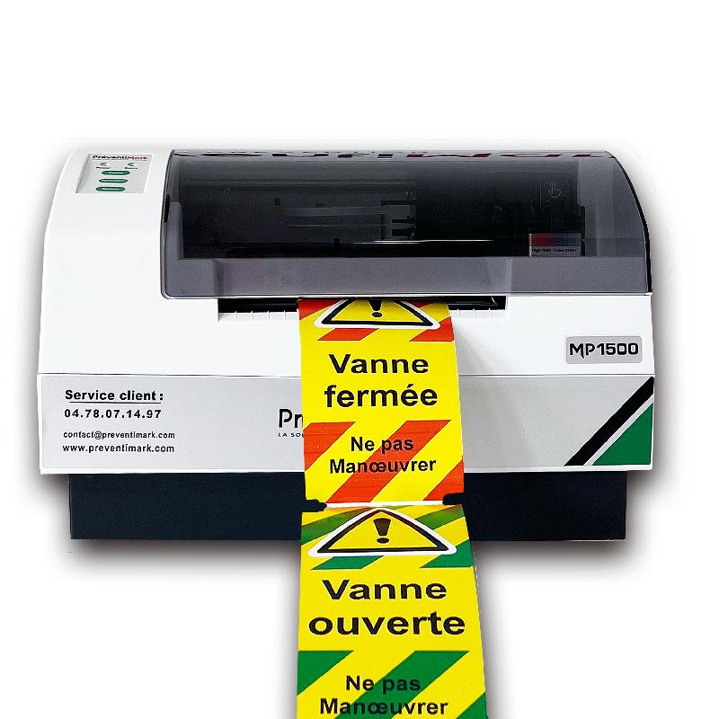 Mp1500 / imprimante signalétique d'étiquettes adhésives multicolore_0