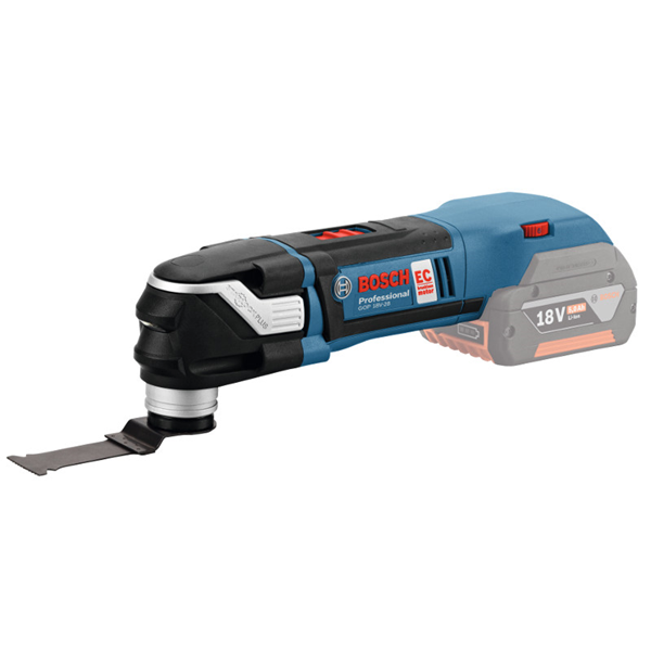 OUTIL MULTIFONCTION BOSCH GOP 18V-28 CAPACITÉ 8000-2000 OSCILLATIONS/MIN S/BATTERIE NI CHARGEUR