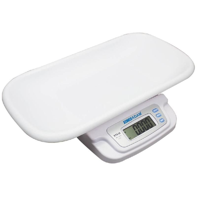 Grundig Pèse-Bébé Électrique Précision 10g - Jusqu'à 20kg - Blanc