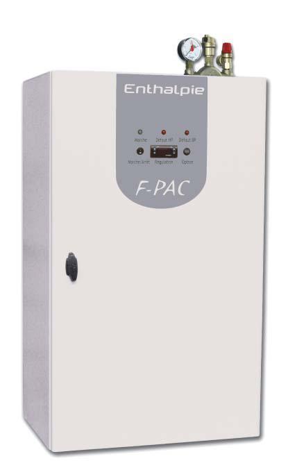 Pompe à chaleur fluide/eau par capteur horizontal module f-pac_0
