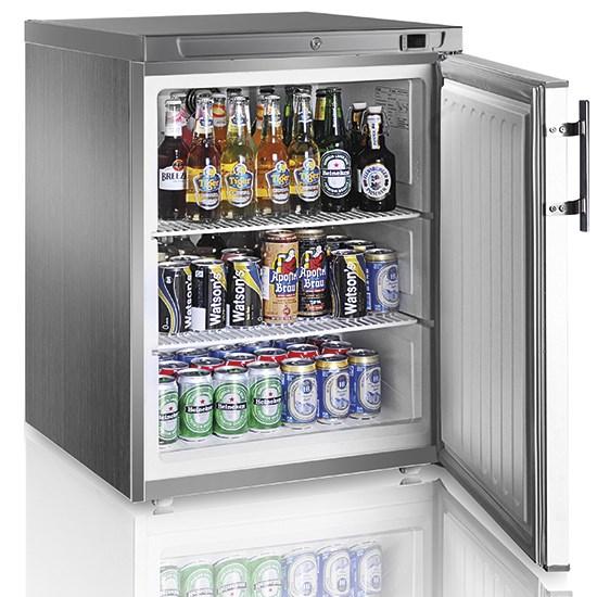 Réfrigérateur bar en inox, 145 litres, +0°/+8°c - BMA0050/CI_0