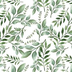 Serviettes 33 x 33 cm 3 plis bucolique (240 unités) MESA BELLA - vert Matériau naturel 3701168933410_0