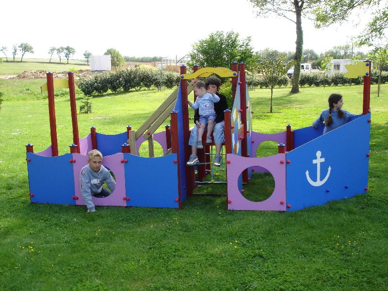 Structure pour aire de jeux - Le Caboteur - Bateau pour enfants de 2 à 7 ans_0