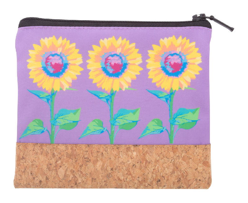 Trousse de toilette zippée sur mesure - Polyester et liège naturel - Impression sublimation_0