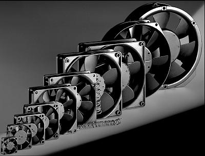 Ventilateur hélicoïde compact 119x119x38 - réf 4114 NH3 - Haute performance - 24V CC_0