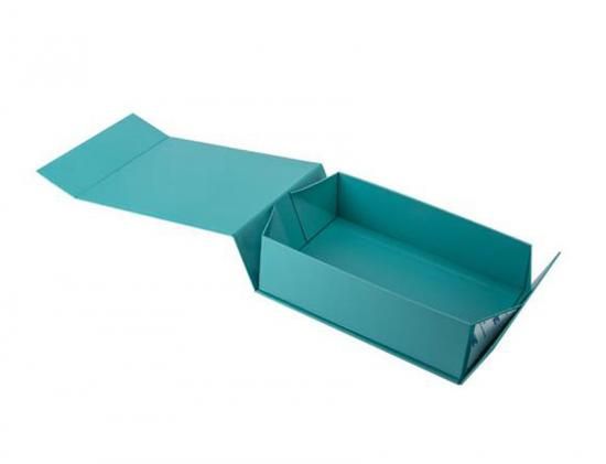 20208187501 - Boîte d'emballage cadeau pliable personnalisée en papier vert - Shenzhen Top&Top Printing Packing Co_0