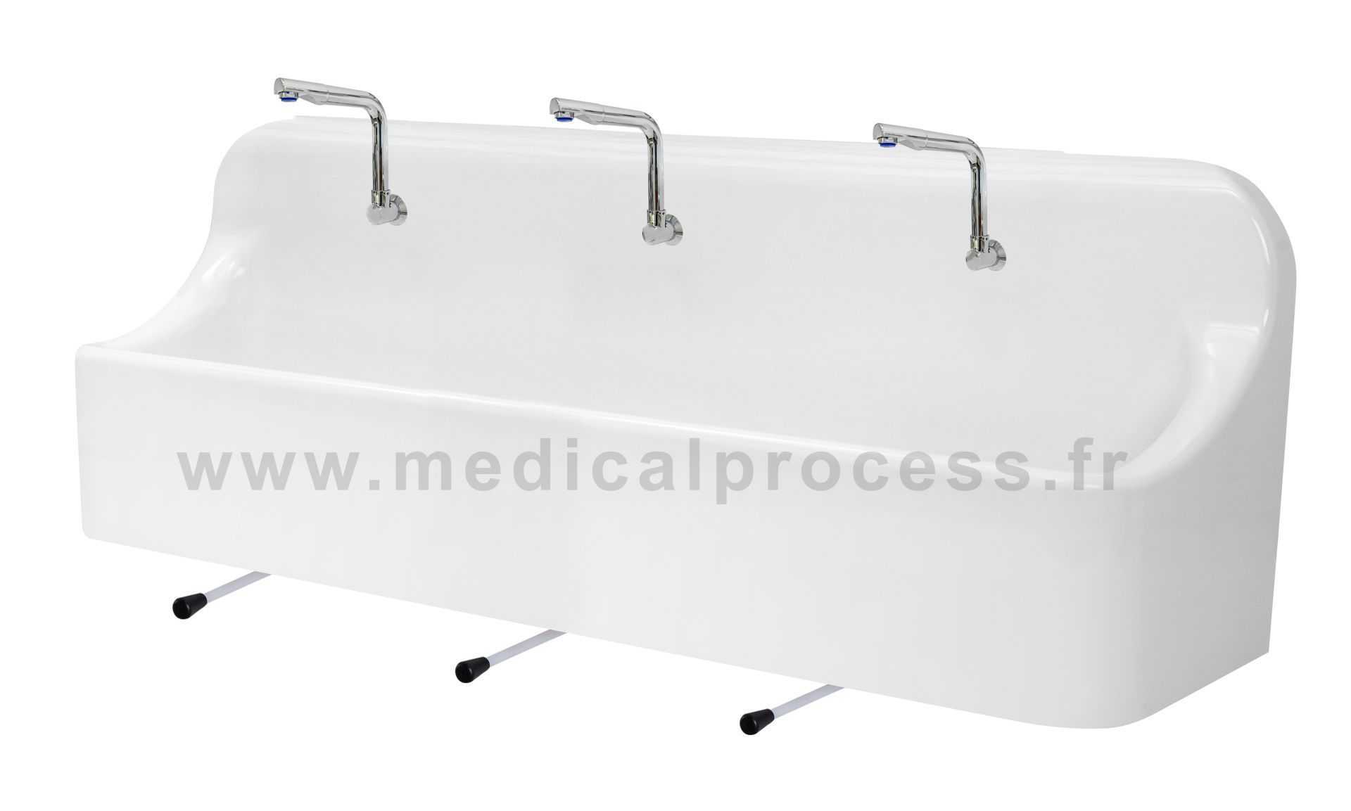 Auge chirurgicale MP'TRIO - Commande fémorale (genou) - Lavage chirurgical pour trois utilisateurs_1