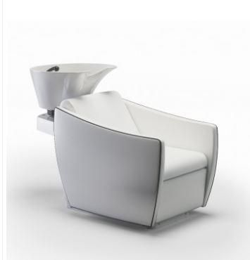 Bac à shampoing ergonomique - design élégant avec relève-jambes électrique et finitions personnalisables_0