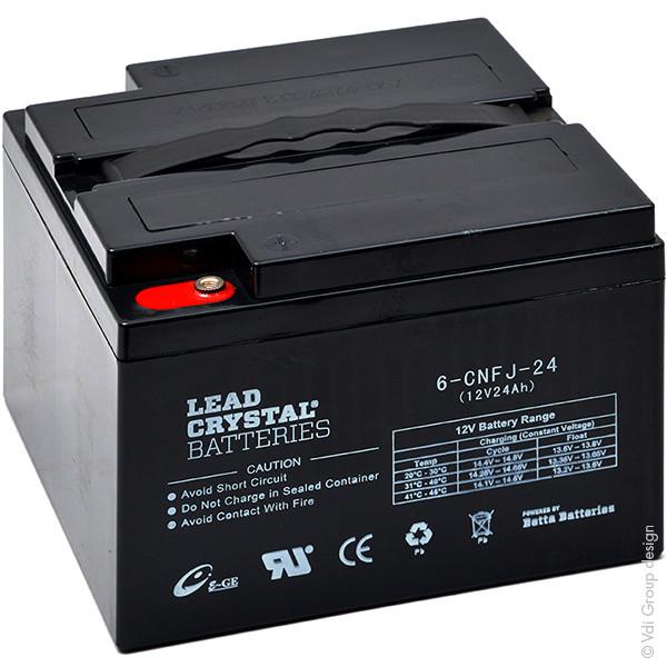 BATTERIE LEAD CRYSTAL 6-CNJF-24 12V 24AH M5-F_0