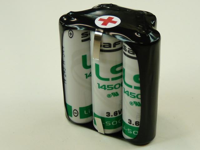 BATTERIE LITHIUM 5X AA 1S5P ST7 3.6V 13000MAH T2_0