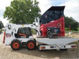 Cc115 - Crible compact autonome pour mine et chantier - fabrication allemande - rendement jusqu'à 300m3/jour_0