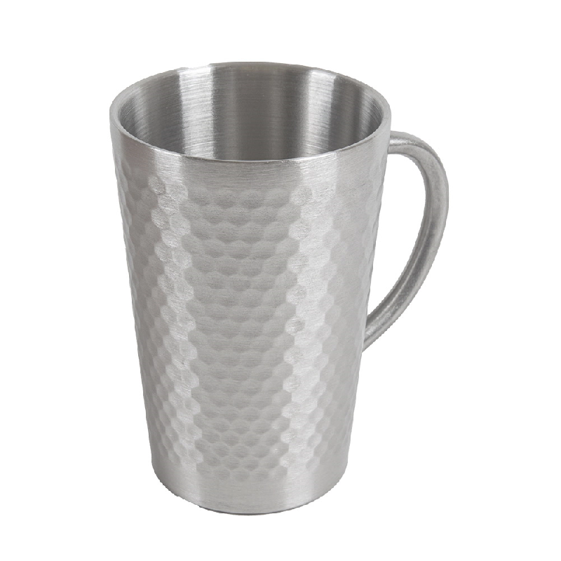García de Pou Garcia de Pou 6 Unités - Tasses 'Artinox' 350 Ml Ø 8,2X12 Cm Argente Inox - gris inox 268.32_0