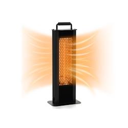 Helloshop26 - Chauffage électrique à infrarouge 1200 watts portable avec double face radiateur étanche en aluminium protection 20_0007103 - 3000201_0