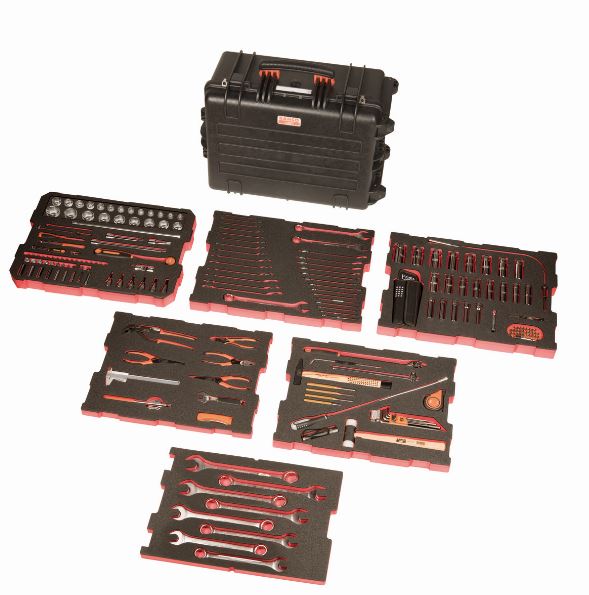 Jeu d'outils MRO dans mallette rigide à usage intensif - 195 pcs - 4750RCHDW02FF1_0