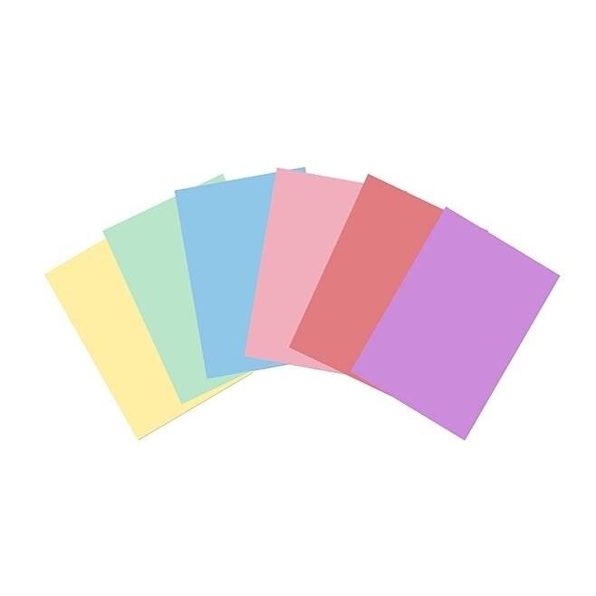 Lot de 10 Paquet de 100 sous-chemises Isatis 60 g/m², coloris assortis (6) - 3416794812014_0