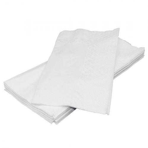 LOT DE 2000 SERVIETTES JETABLES STANDARDS PLIAGE 1/8