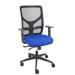Piqueras y Crespo Silla Motilla traslack malla negra asiento bali azul brazo regulable - bleu multi-matériau 21TKM840B229B10CRN65_0