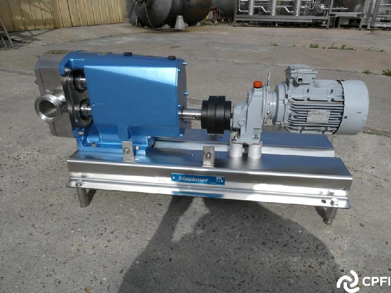 Pompe Blackmer-Mouvex 2.2 kW - tri-Lobes inox, moteur Leroy Somer, débit 20 à 25 m3/h_0
