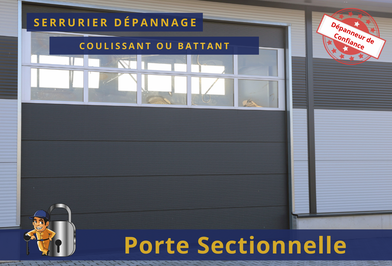 Porte de Garage Sectionnelle Ressort Torsion avec Portillon chêne doré