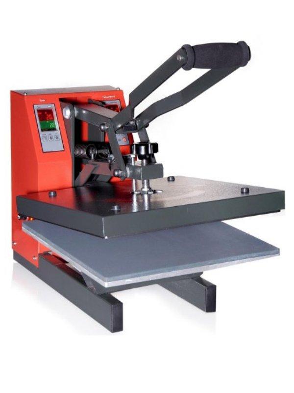 Presse transfert manuelle TC-5 - compacte, économique et ergonomique - surface de chauffe 38 x 38 cm_0