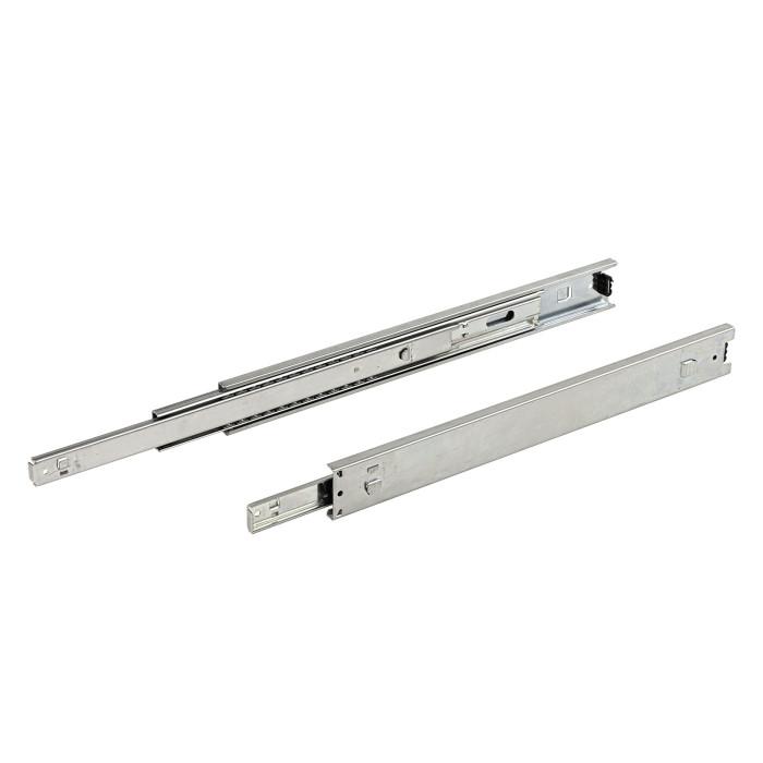 Rails glissière télescopique 2 pièces pour tiroir 400 mm_0
