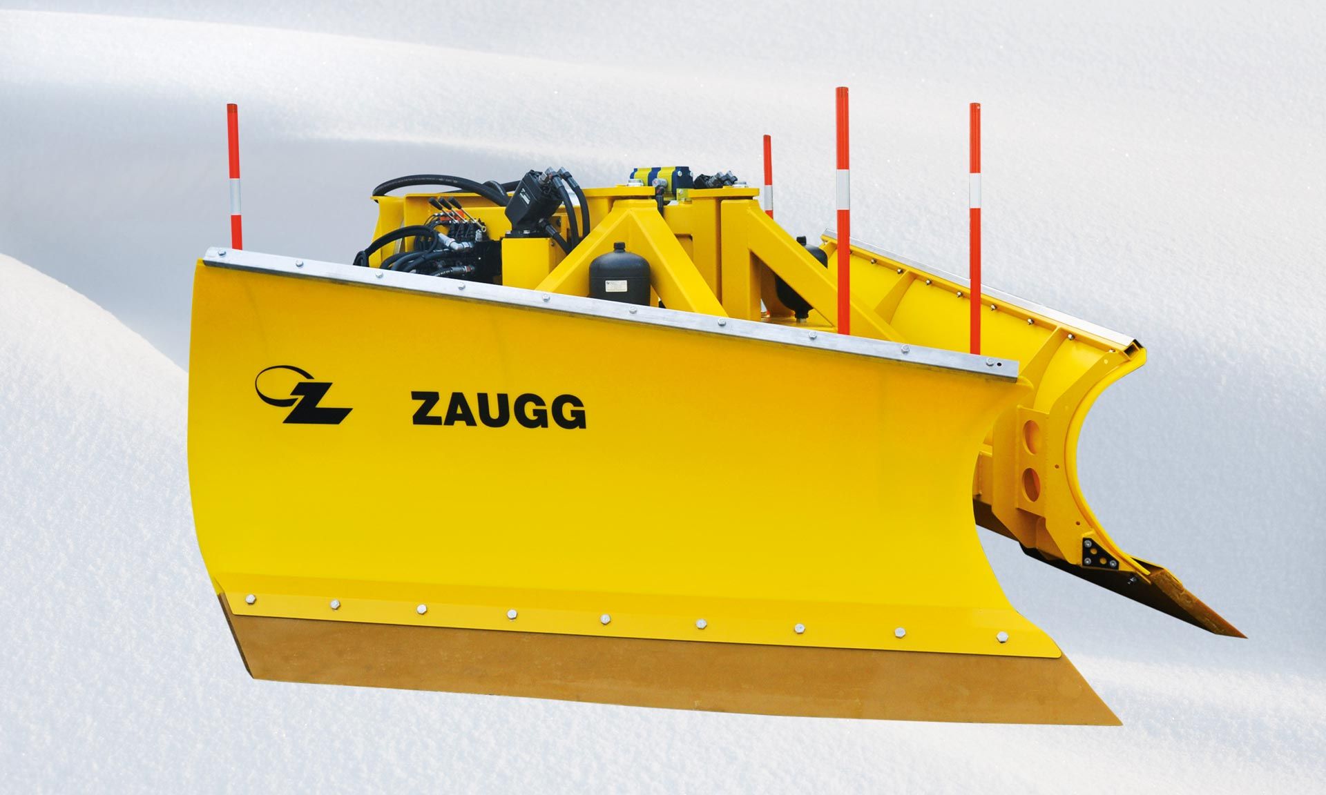 Snowshark - Lames à neige Zaugg - Étrave déneigement 300 cm pour aéroports_0
