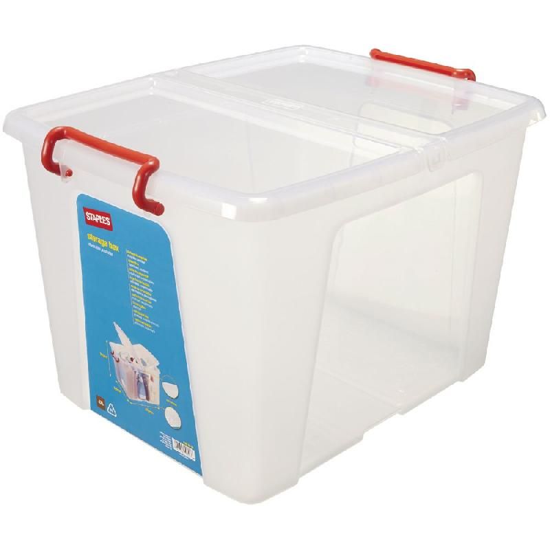 STAPLES BOÎTE DE RANGEMENT CEP - 42 L