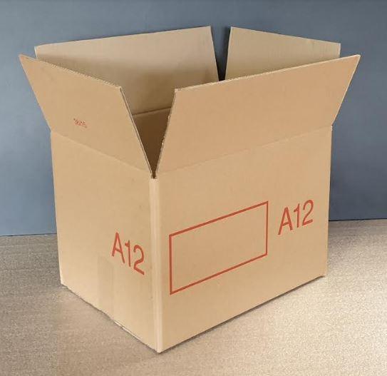 Caisse carton GALIA A12E - double cannelure - 30 kg - 400 x 300 x 300 mm_0