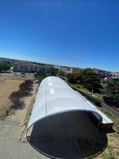 Couverture de plateau sportif  47 m x 25 m - Normandie Structures_1