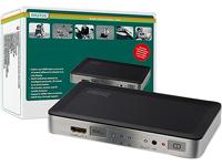 DIGITUS HDMI Switch DS-44300 - Commutateur vidéo/audio 3 x HDMI pour ordinateur de bureau_0