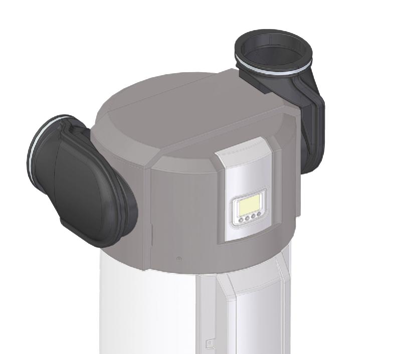 Kit coude réduit 800 mm x 800 mm - colis EH434 - réf 7613626 - gamme Kaliko_0