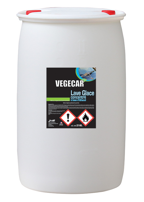 Lave glace concentré végécar - sans méthanol, sans conservateur, sans allergène - Réf B001049 et B000814_0