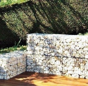 Mur de soutènement - Renfort gabion long 1.00m - Diamètre 4mm - Galvanisé_0