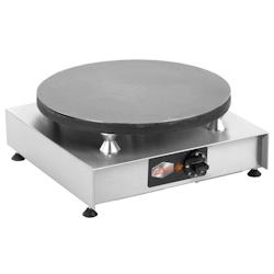 Neumärker Fabricant de crêpes - Lot 1 - 40 x 40 x 16,5 cm - WAS Germany - gris inox 346001 001_0