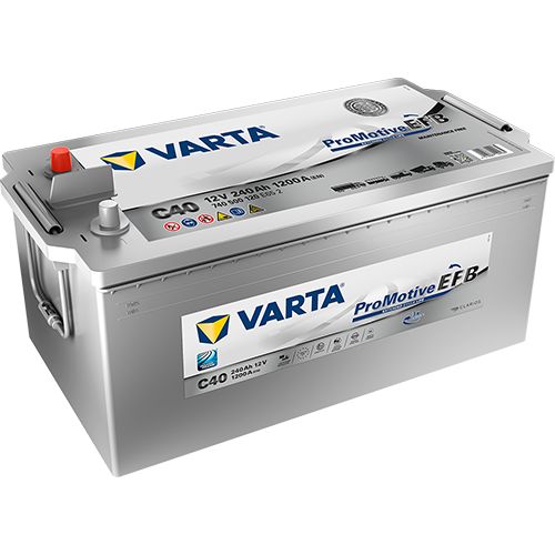 Promotive efb - batterie de démarrage - varta -  capacité: 190 ah et 240 ah_0