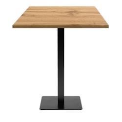 Restootab - Mange-debout 70x70cm - modèle MilanT chene armor - marron TB-MITFF-7070M-CH.ARM_0