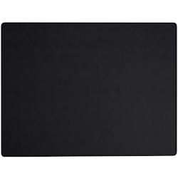 Stil Casa, ensemble de 12 sets de table unicolores, polyuréthane laminé cousu, 41xh. 31 cm, finition dollar couleur noir. - TOV-D-ND_0