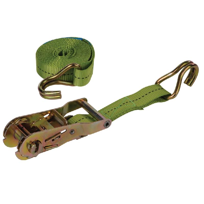 Sangle d'arrimage - 1 tonne - 3 m x 25 mm - Silverline 493651 - usage intensif et conforme BS EN 12195_0