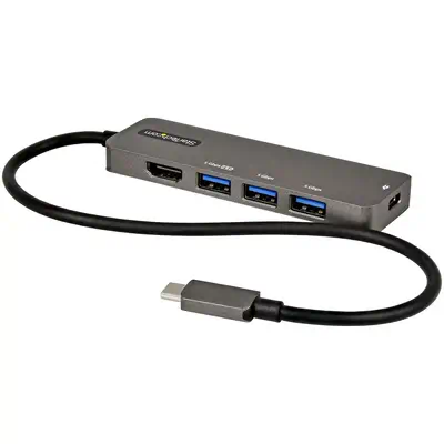 Adaptateur Multiport USB-C - Adaptateur USB-C vers HDMI 2.0b 4K 60Hz (HDR10), Alimentation 100W Pass_0