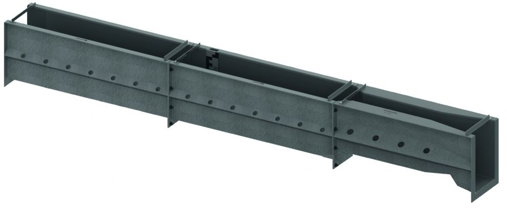 Aquaflow AQF6 - Canal venturi pour mesure de débit 6 m3/h avec approche - Aqualabo_0