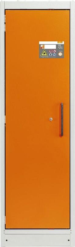 Armoire anti-feu PROline 6/20 F90, 1 porte gauche orange, 6 tiroirs - CEMO - 12021_0