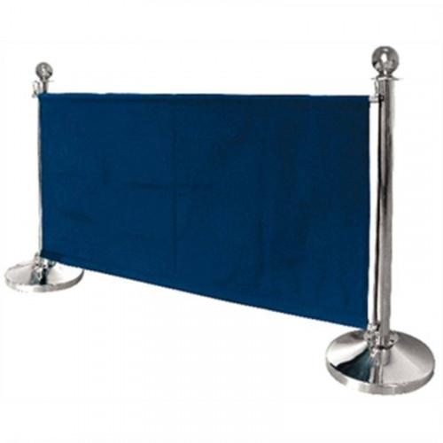 BARRIÈRE EN TOILE BLEUE FONCÉE PROFESSIONNELLE - 1430 X 700 MM