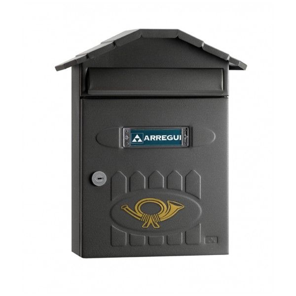 Boîte aux lettres individuelle villa - Arregui - Bouche 220 x 36 mm - Taille M DIN A4 - Norme EN-13724_0