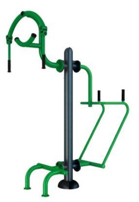 Chaise Dips/Mobilisation Épaule - ASO-F28/ASO-F29 - Dimensions 1712x1019x1957 mm - Acier Q215-235_0
